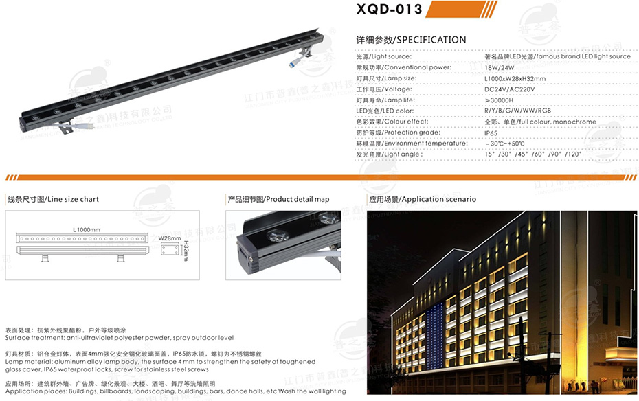 LED洗墻燈