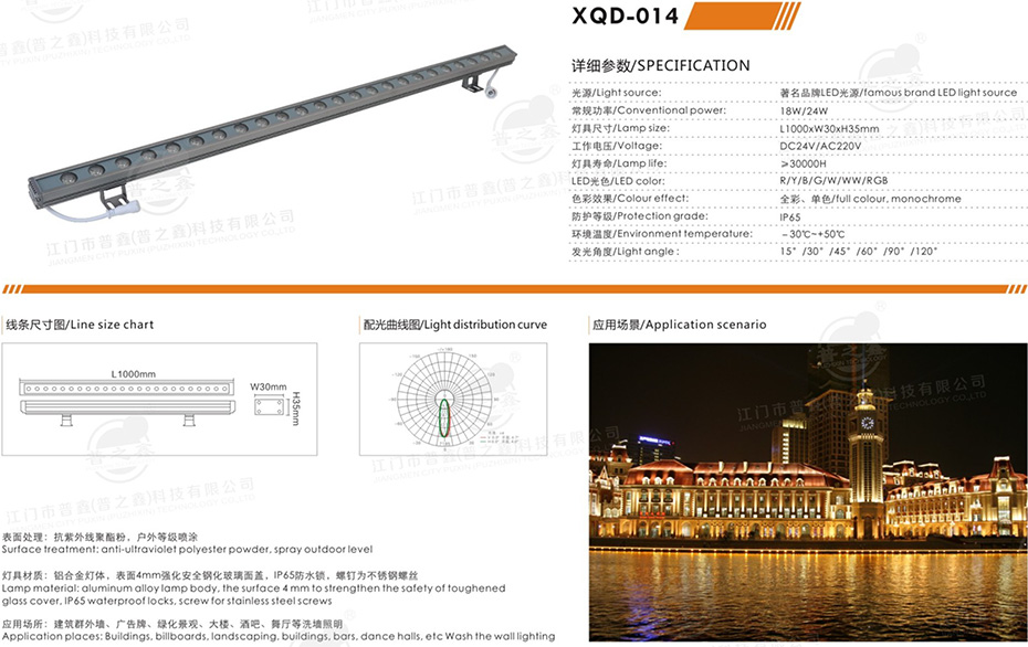 LED洗墻燈