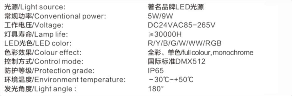 點光源系列 DGY-002